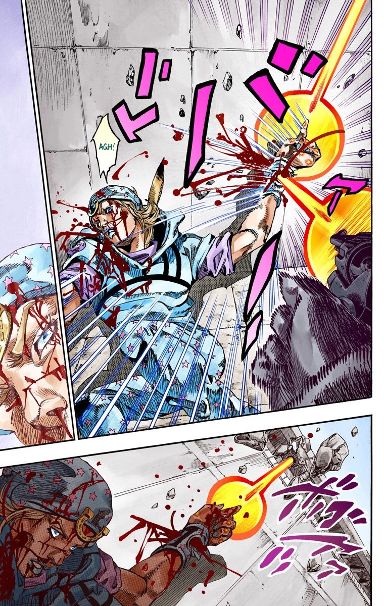 JoJo's Bizarre Adventure Steel Ball Run Colored Manga