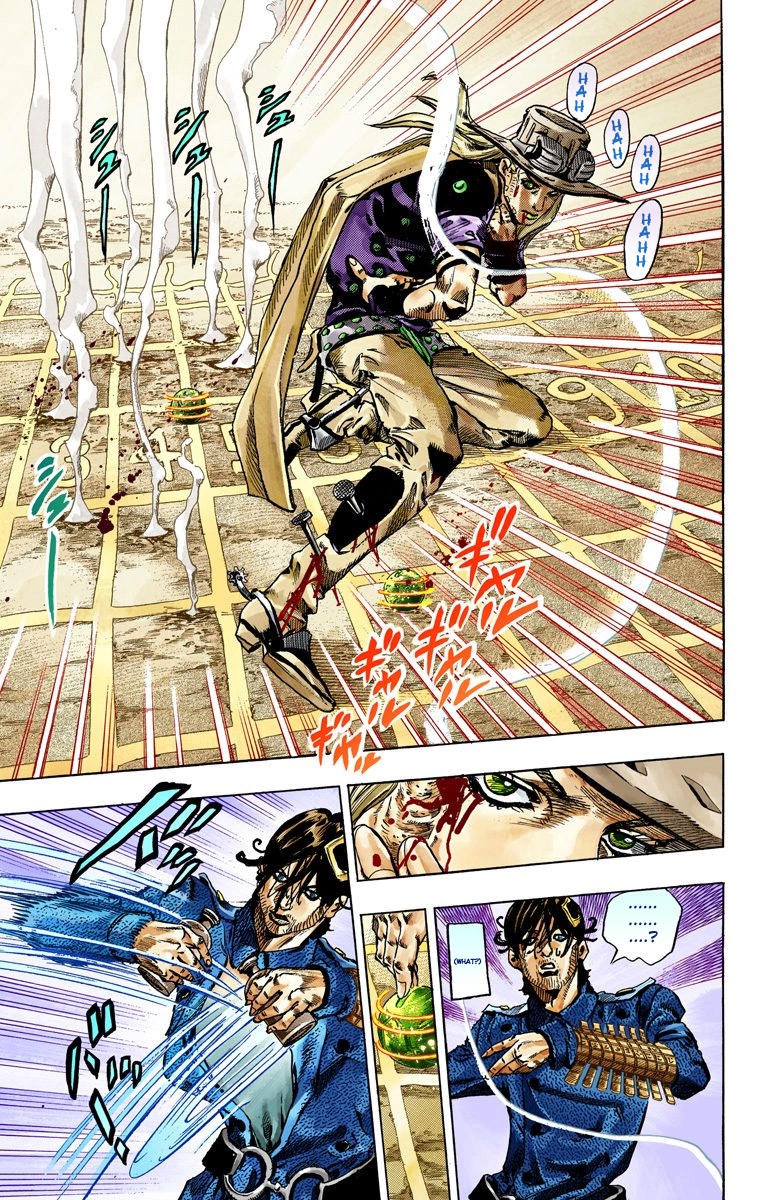 JoJo's Bizarre Adventure Steel Ball Run Colored Manga