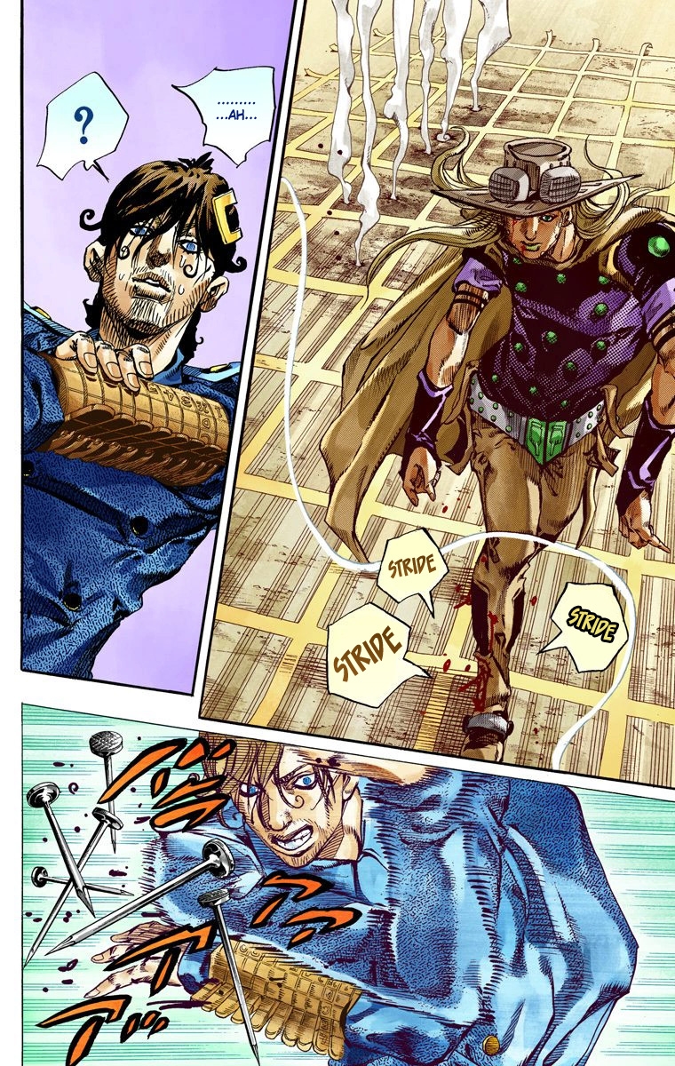 JoJo's Bizarre Adventure Steel Ball Run Colored Manga