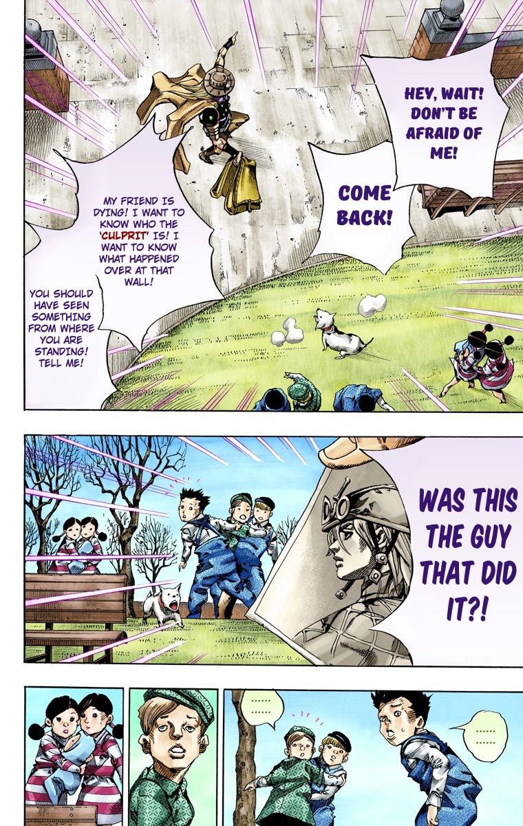 JoJo's Bizarre Adventure Steel Ball Run Colored Manga