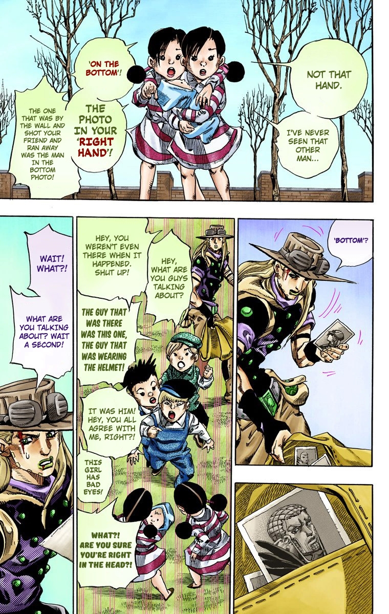 JoJo's Bizarre Adventure Steel Ball Run Colored Manga