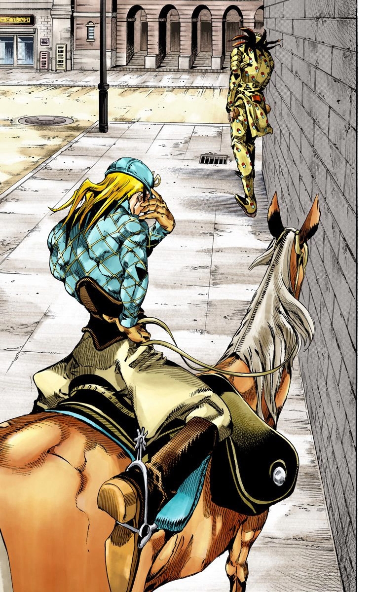 JoJo's Bizarre Adventure Steel Ball Run Colored Manga