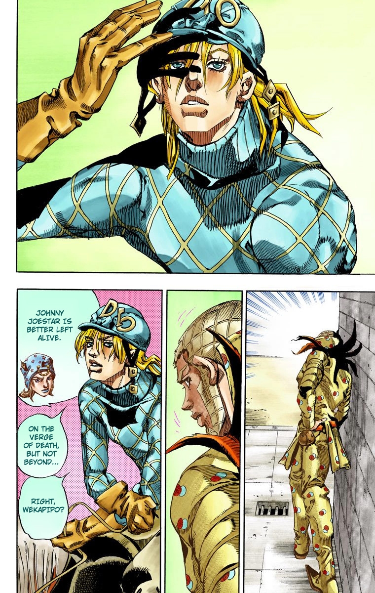 JoJo's Bizarre Adventure Steel Ball Run Colored Manga