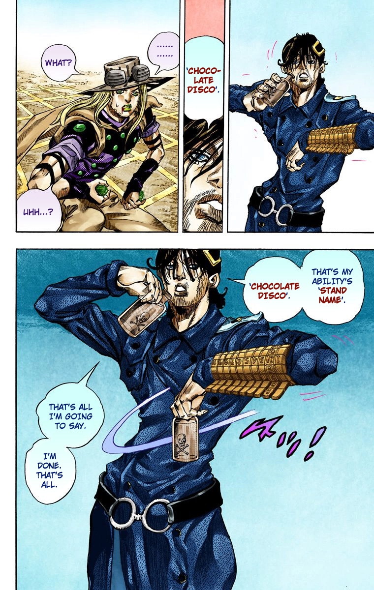 JoJo's Bizarre Adventure Steel Ball Run Colored Manga