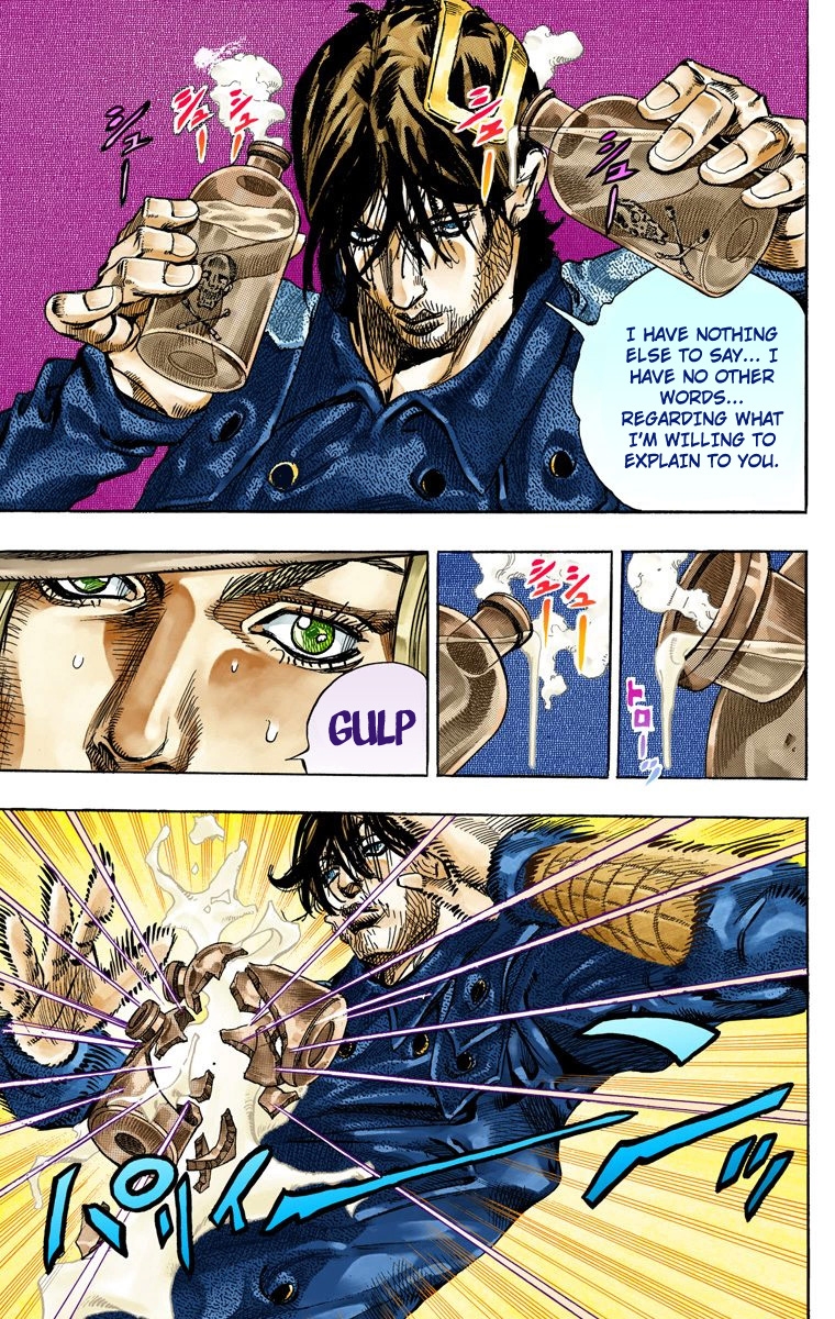 JoJo's Bizarre Adventure Steel Ball Run Colored Manga