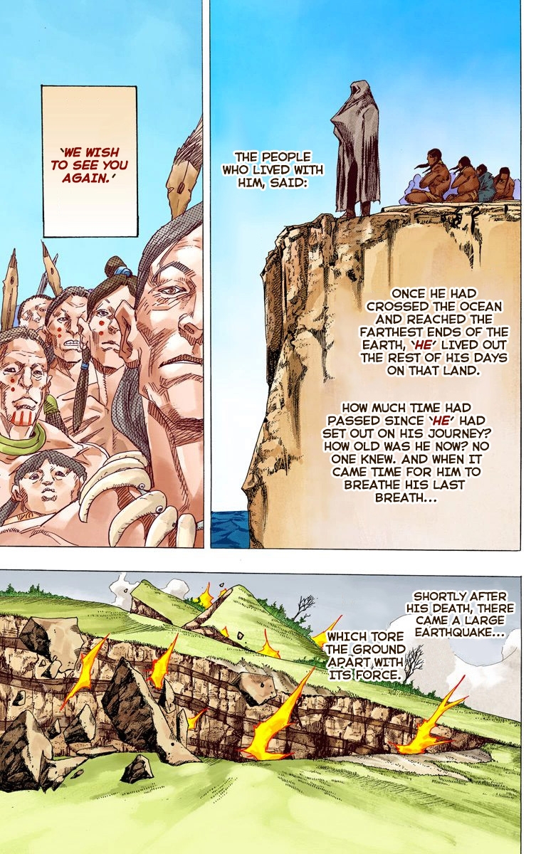 JoJo's Bizarre Adventure Steel Ball Run Colored Manga