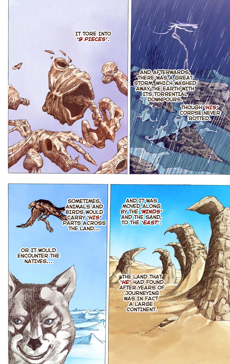 JoJo's Bizarre Adventure Steel Ball Run Colored Manga