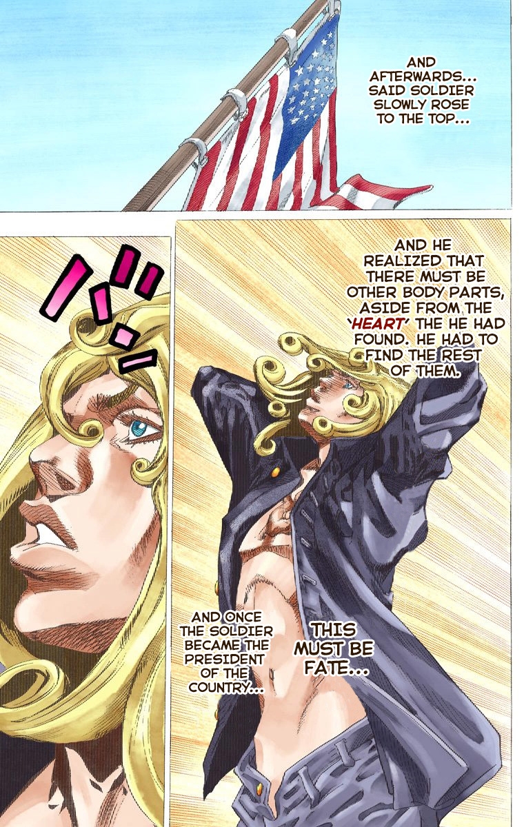 JoJo's Bizarre Adventure Steel Ball Run Colored Manga