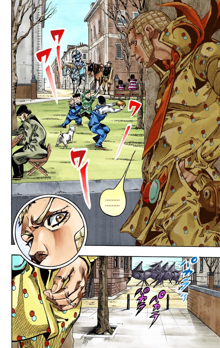 JoJo's Bizarre Adventure Steel Ball Run Colored Manga