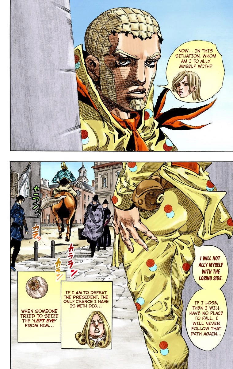 JoJo's Bizarre Adventure Steel Ball Run Colored Manga