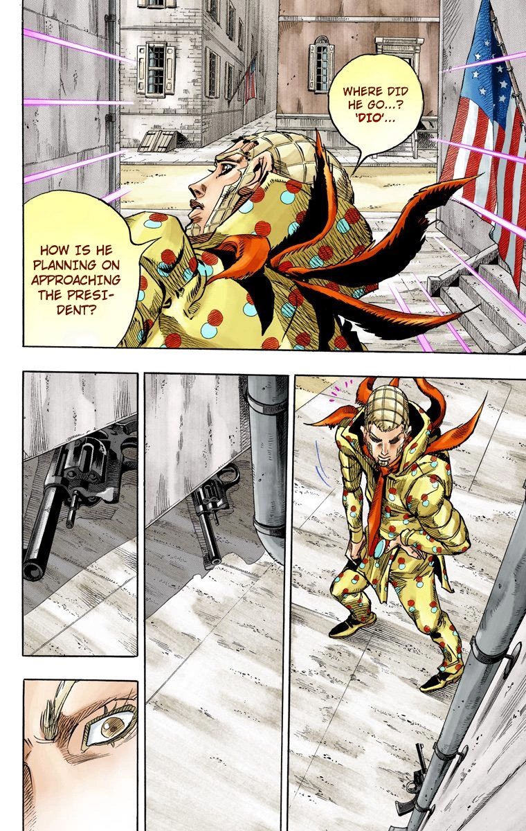 JoJo's Bizarre Adventure Steel Ball Run Colored Manga