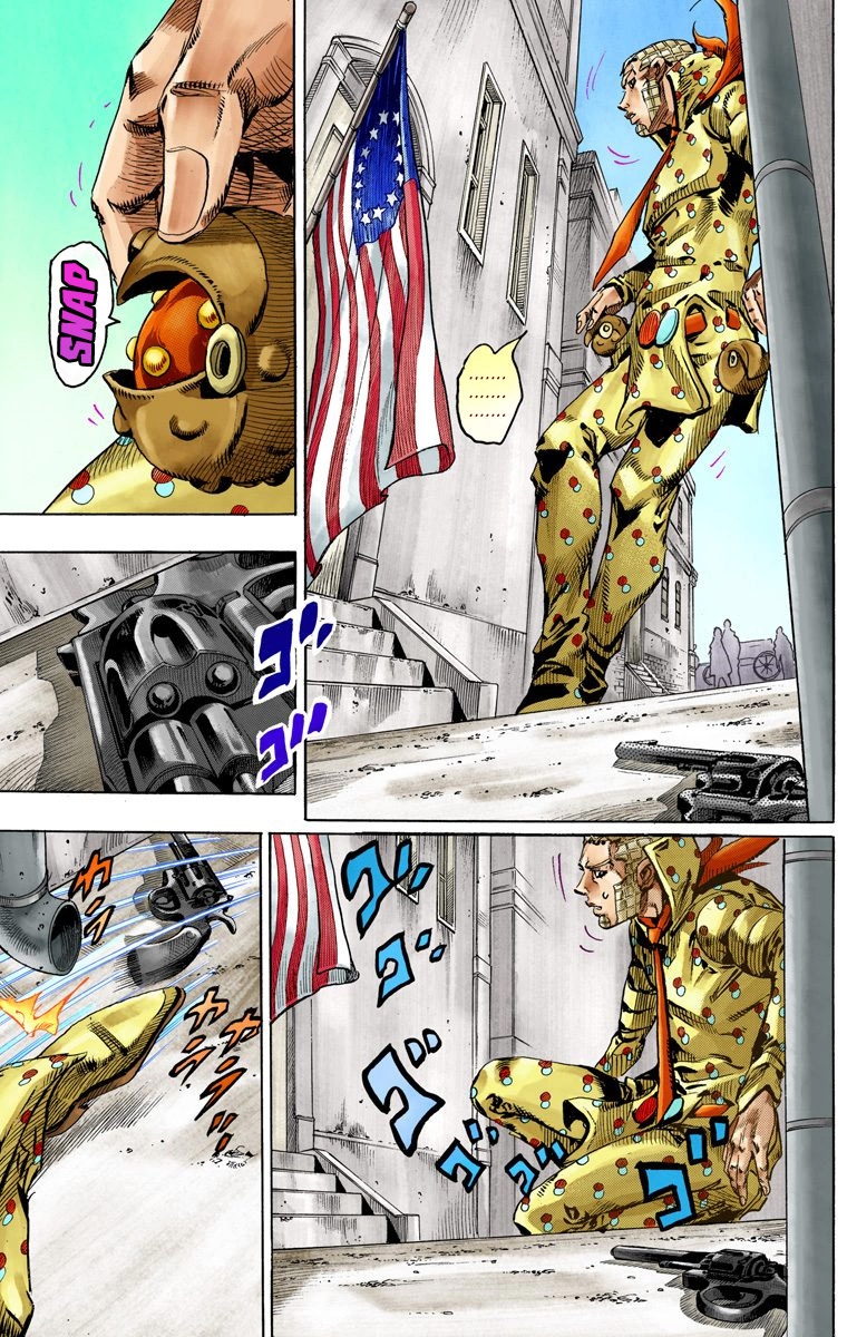 JoJo's Bizarre Adventure Steel Ball Run Colored Manga