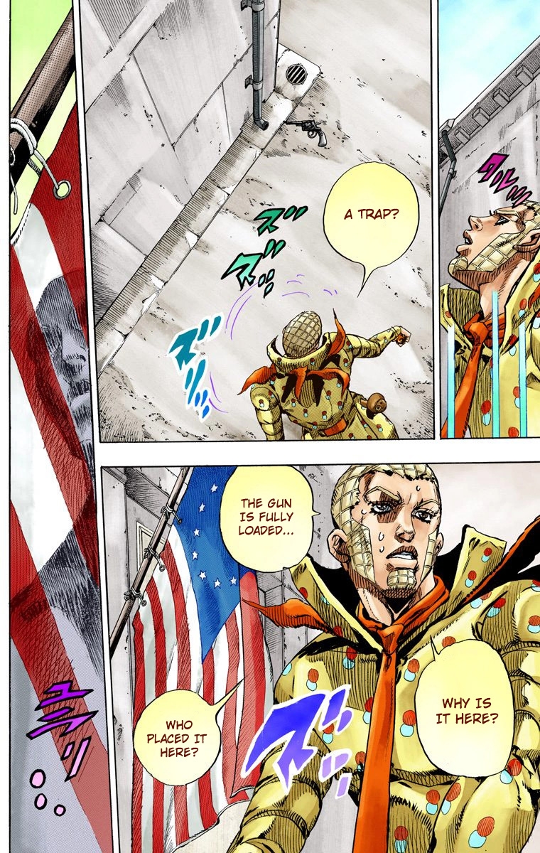 JoJo's Bizarre Adventure Steel Ball Run Colored Manga