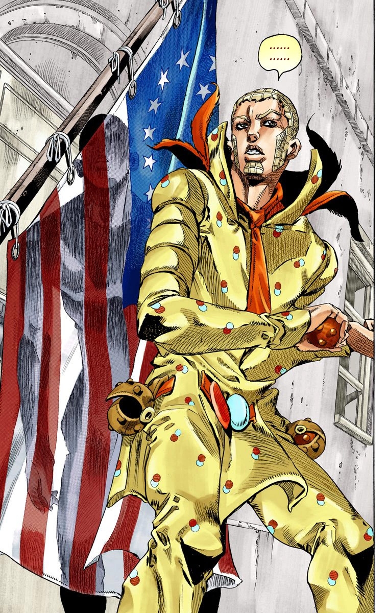 JoJo's Bizarre Adventure Steel Ball Run Colored Manga