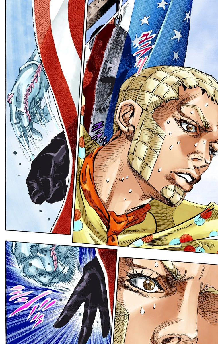 JoJo's Bizarre Adventure Steel Ball Run Colored Manga