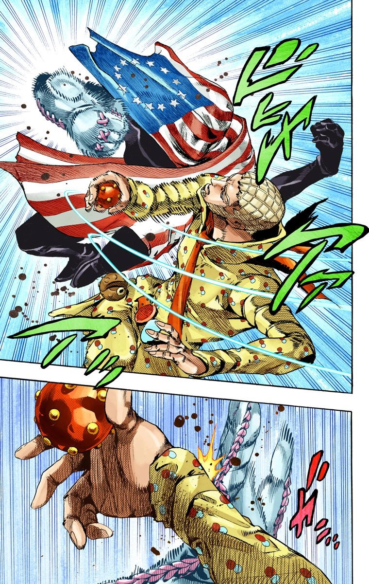 JoJo's Bizarre Adventure Steel Ball Run Colored Manga