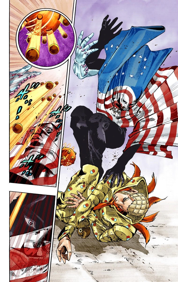 JoJo's Bizarre Adventure Steel Ball Run Colored Manga