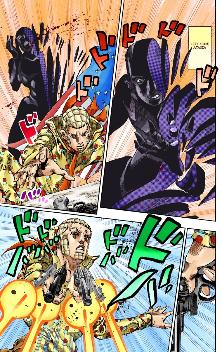 JoJo's Bizarre Adventure Steel Ball Run Colored Manga