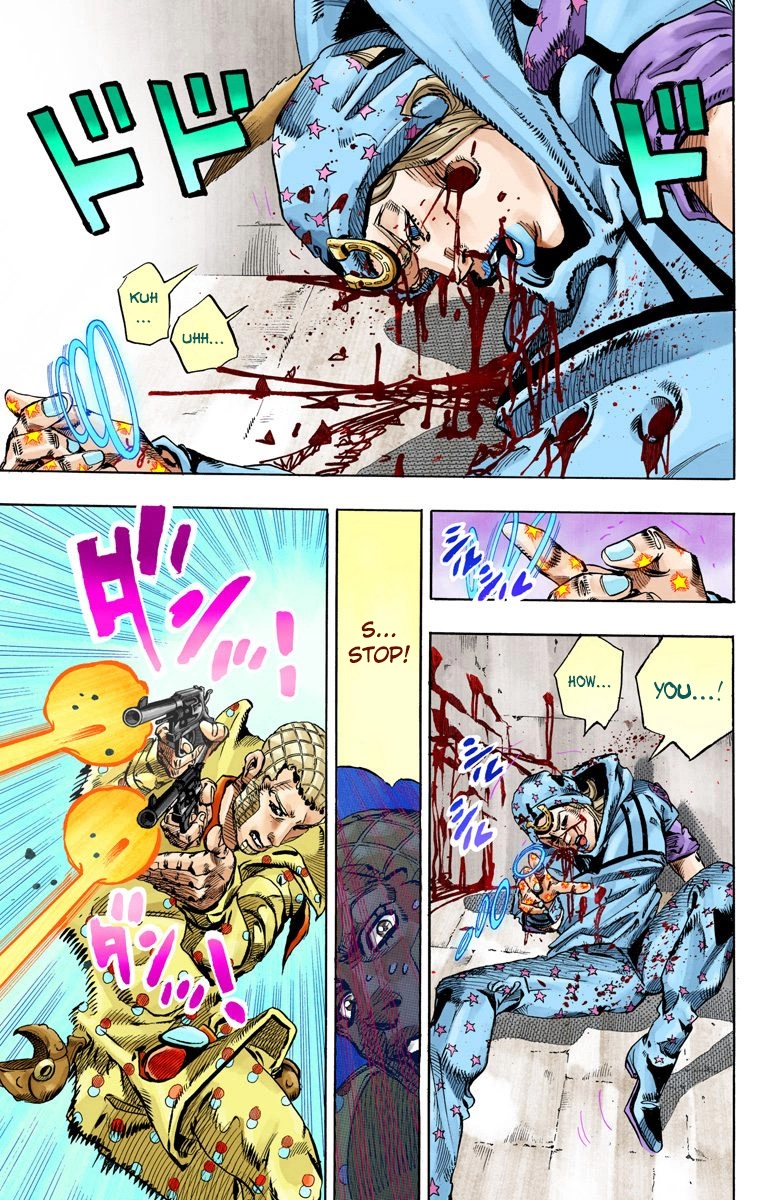 JoJo's Bizarre Adventure Steel Ball Run Colored Manga