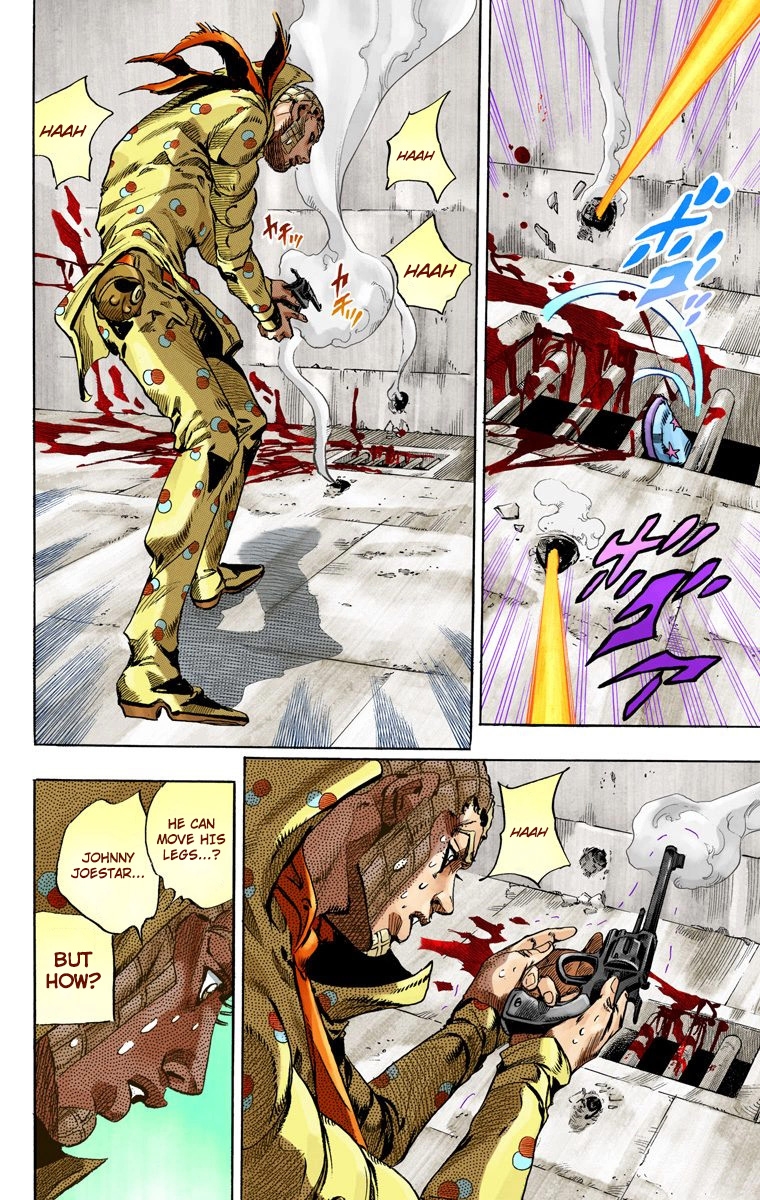 JoJo's Bizarre Adventure Steel Ball Run Colored Manga