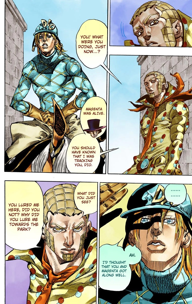 JoJo's Bizarre Adventure Steel Ball Run Colored Manga