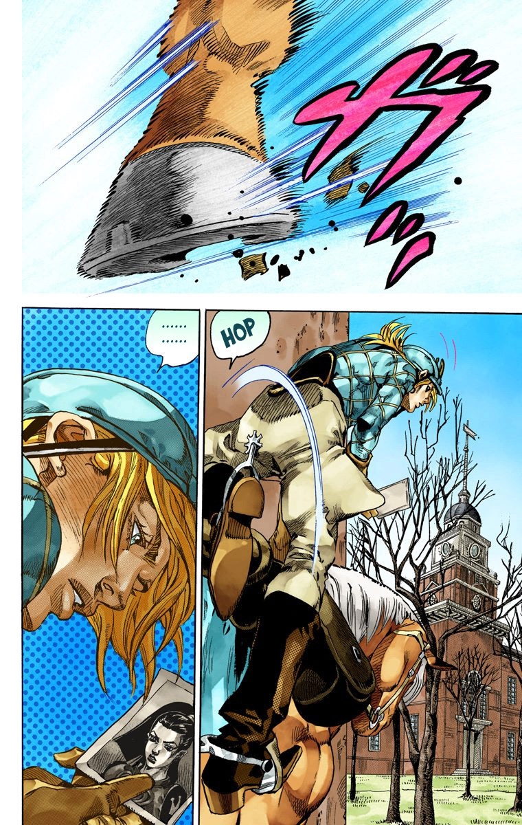 JoJo's Bizarre Adventure Steel Ball Run Colored Manga