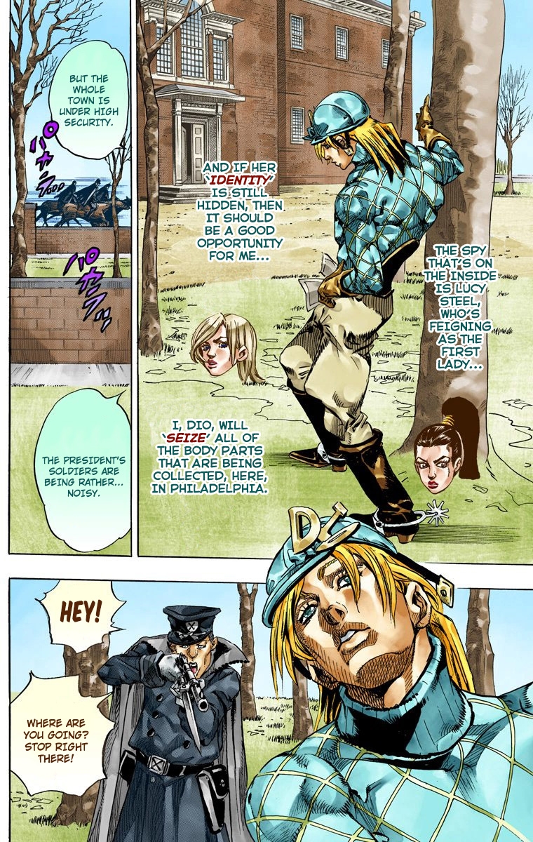 JoJo's Bizarre Adventure Steel Ball Run Colored Manga