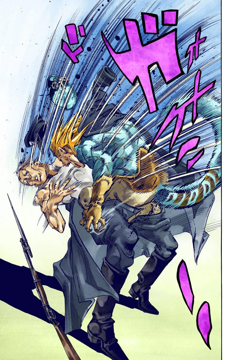 JoJo's Bizarre Adventure Steel Ball Run Colored Manga