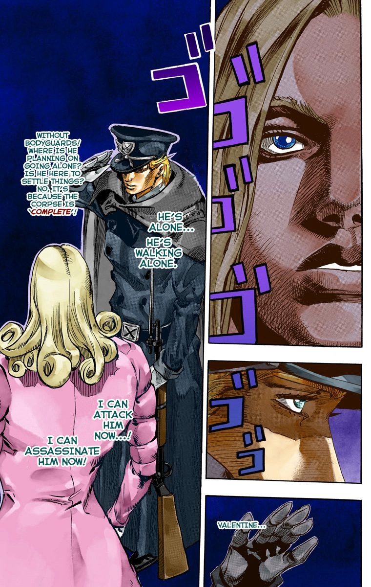 JoJo's Bizarre Adventure Steel Ball Run Colored Manga