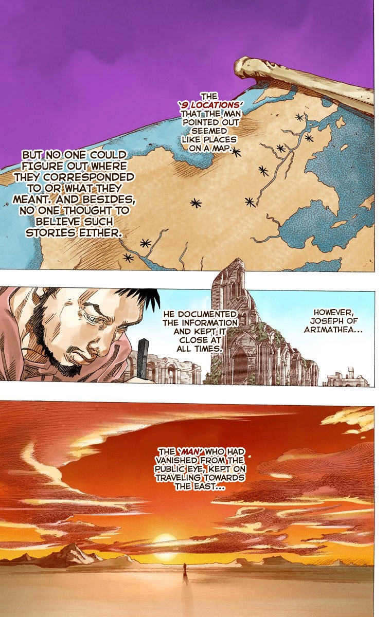 JoJo's Bizarre Adventure Steel Ball Run Colored Manga