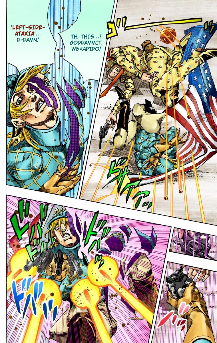 JoJo's Bizarre Adventure Steel Ball Run Colored Manga