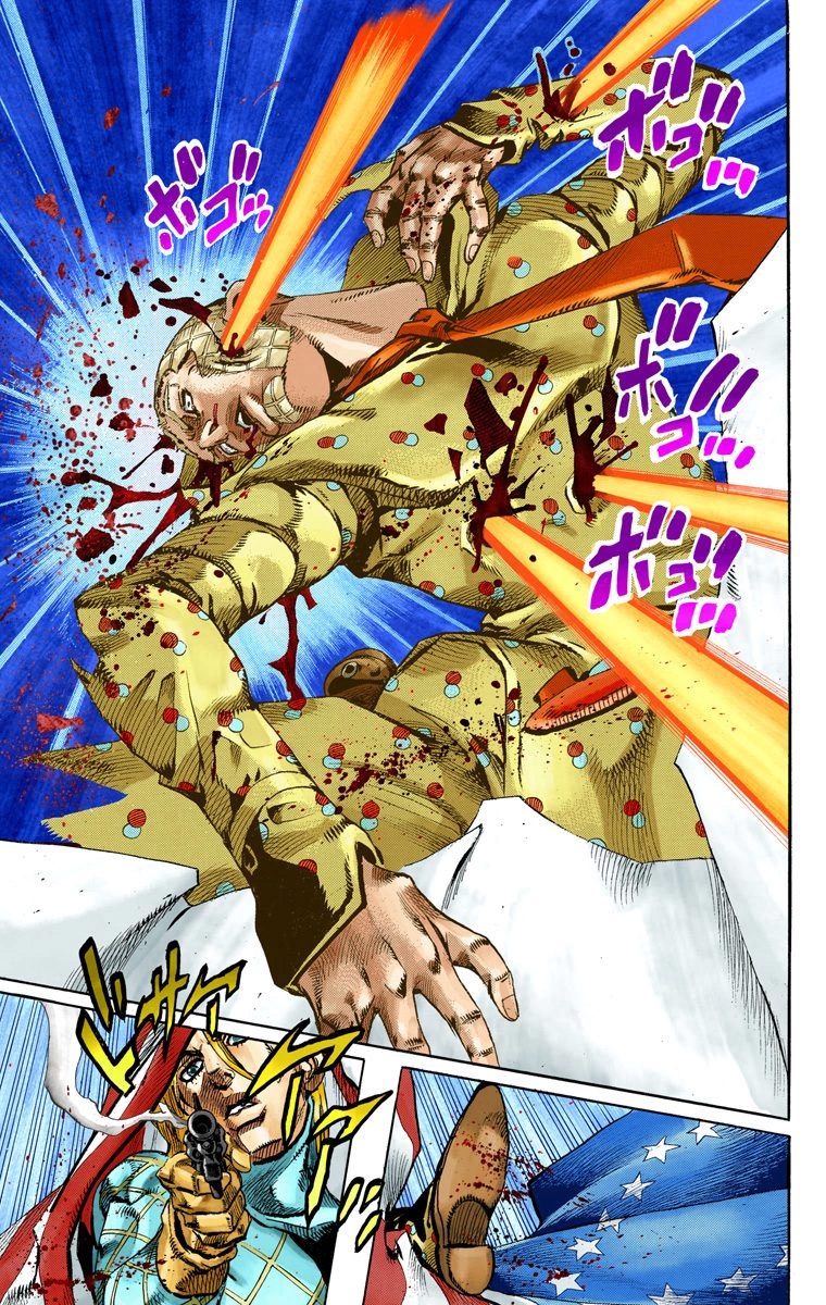 JoJo's Bizarre Adventure Steel Ball Run Colored Manga