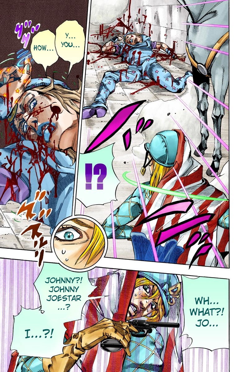 JoJo's Bizarre Adventure Steel Ball Run Colored Manga