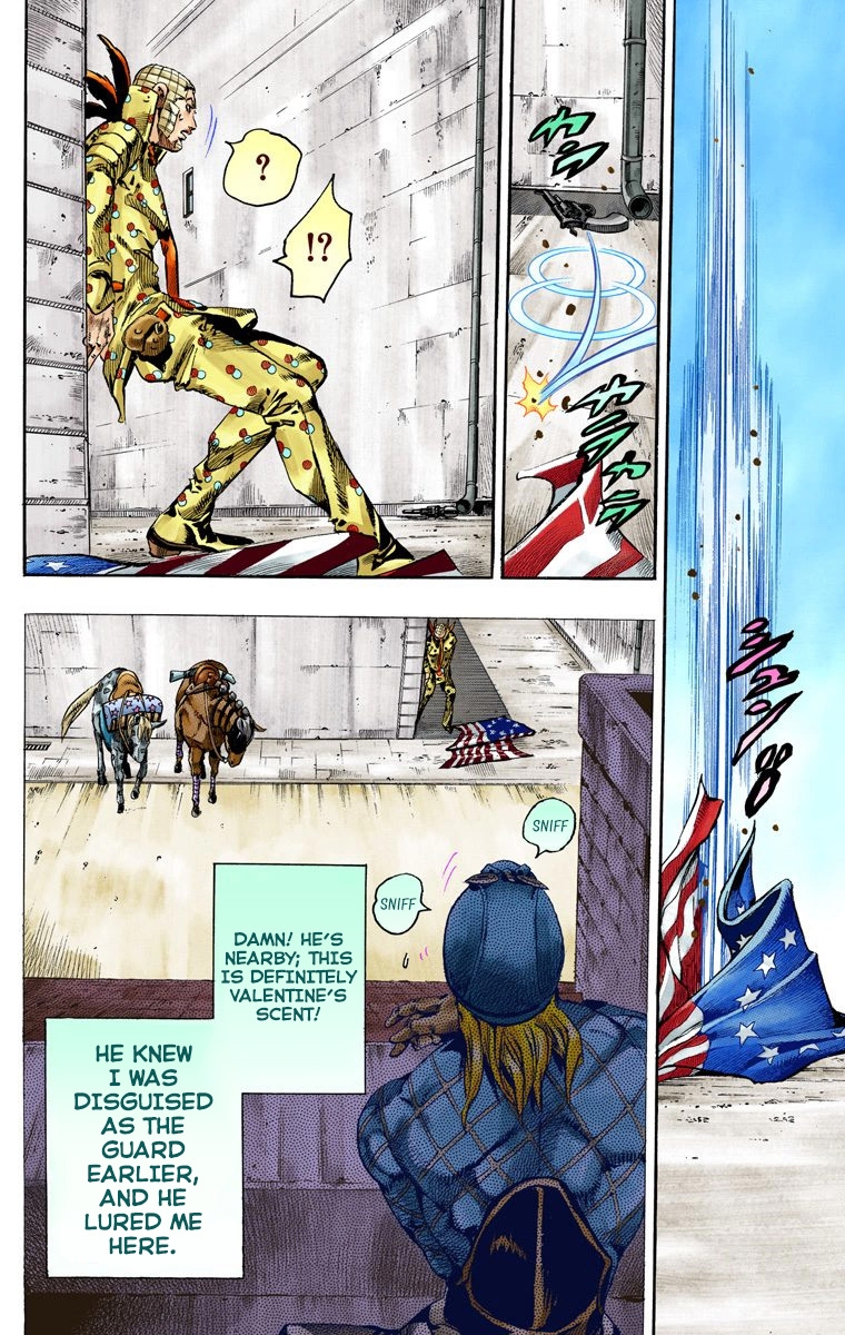 JoJo's Bizarre Adventure Steel Ball Run Colored Manga