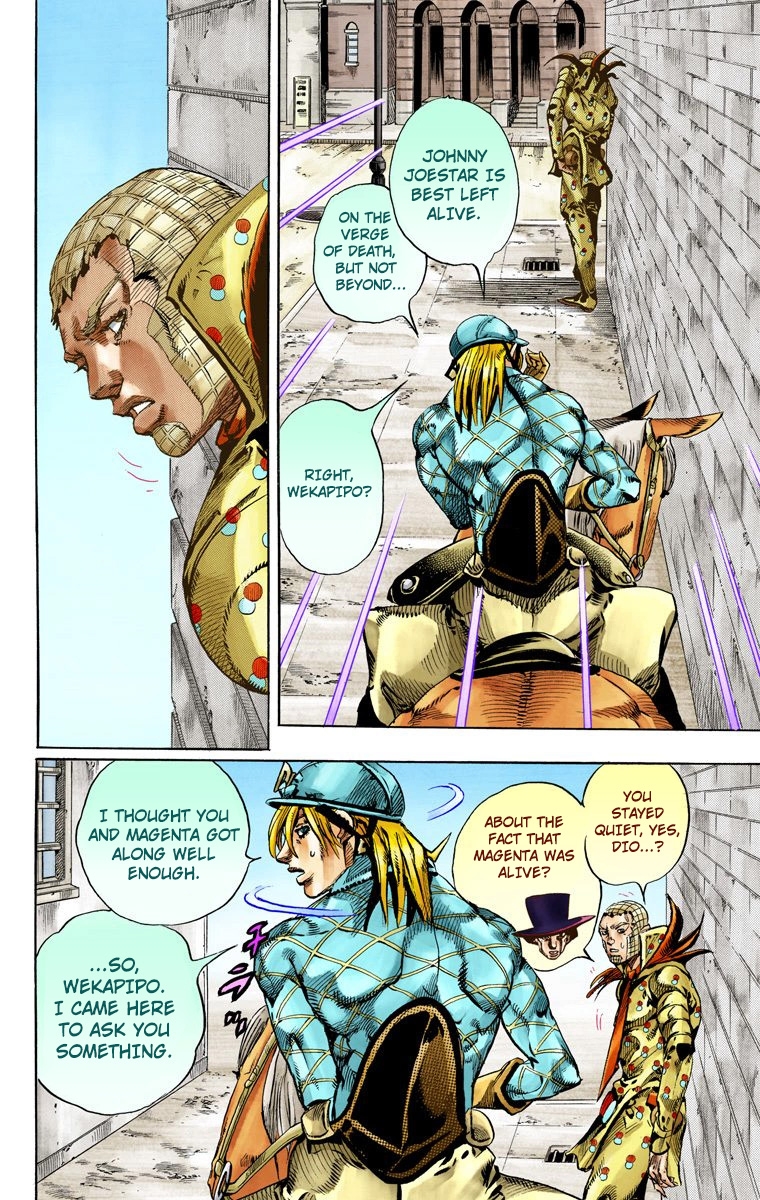 JoJo's Bizarre Adventure Steel Ball Run Colored Manga
