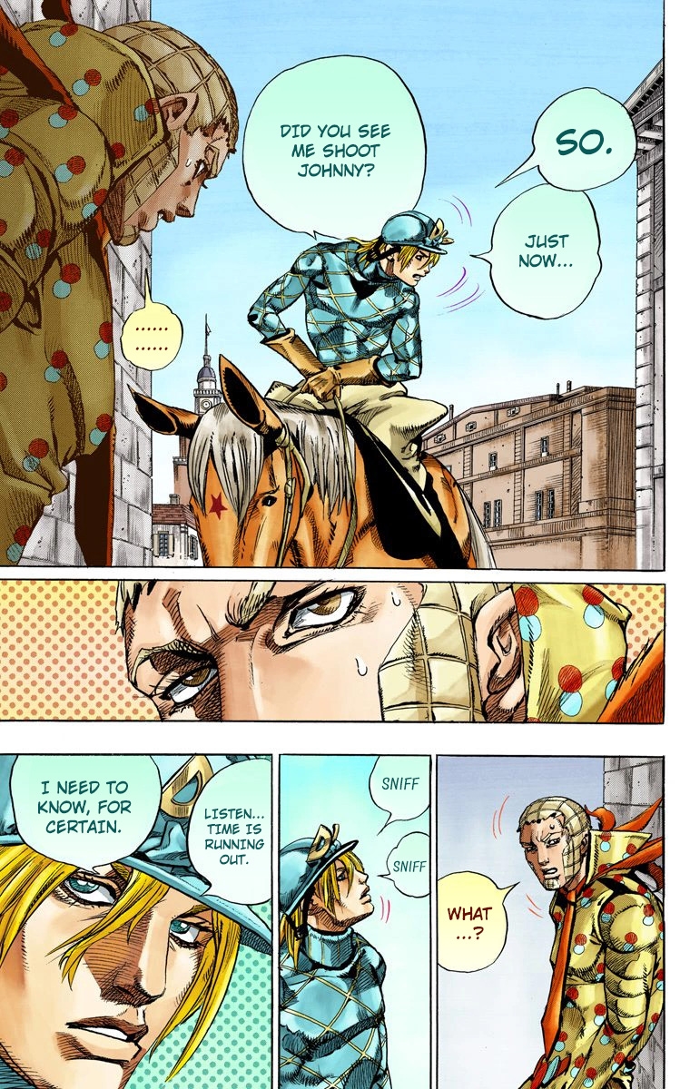 JoJo's Bizarre Adventure Steel Ball Run Colored Manga