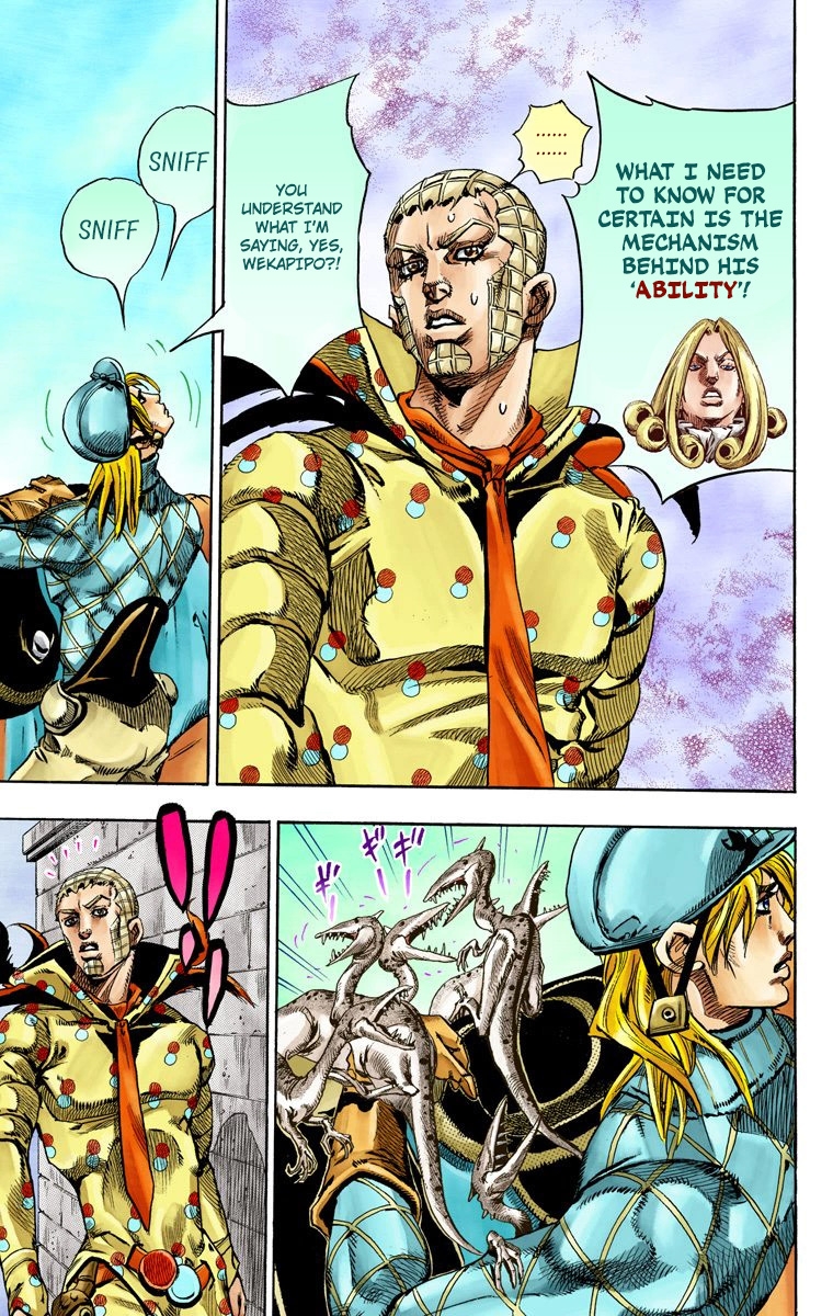JoJo's Bizarre Adventure Steel Ball Run Colored Manga
