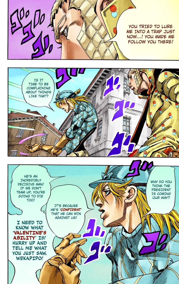 JoJo's Bizarre Adventure Steel Ball Run Colored Manga