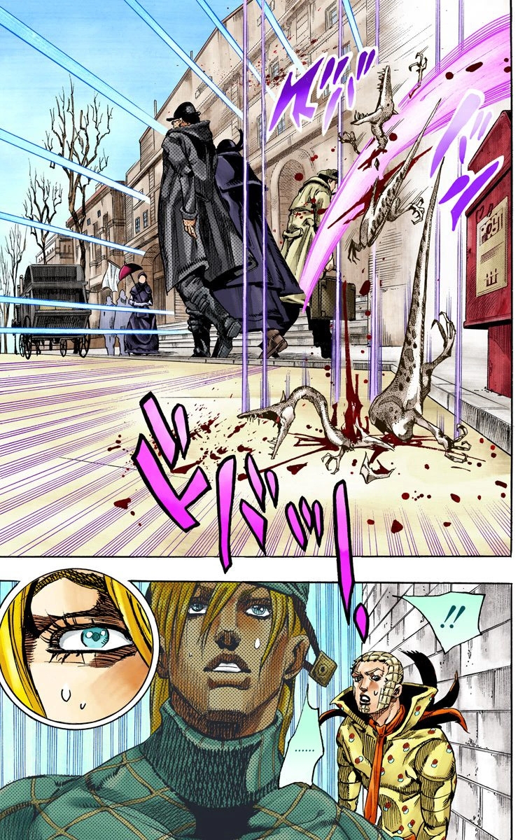 JoJo's Bizarre Adventure Steel Ball Run Colored Manga