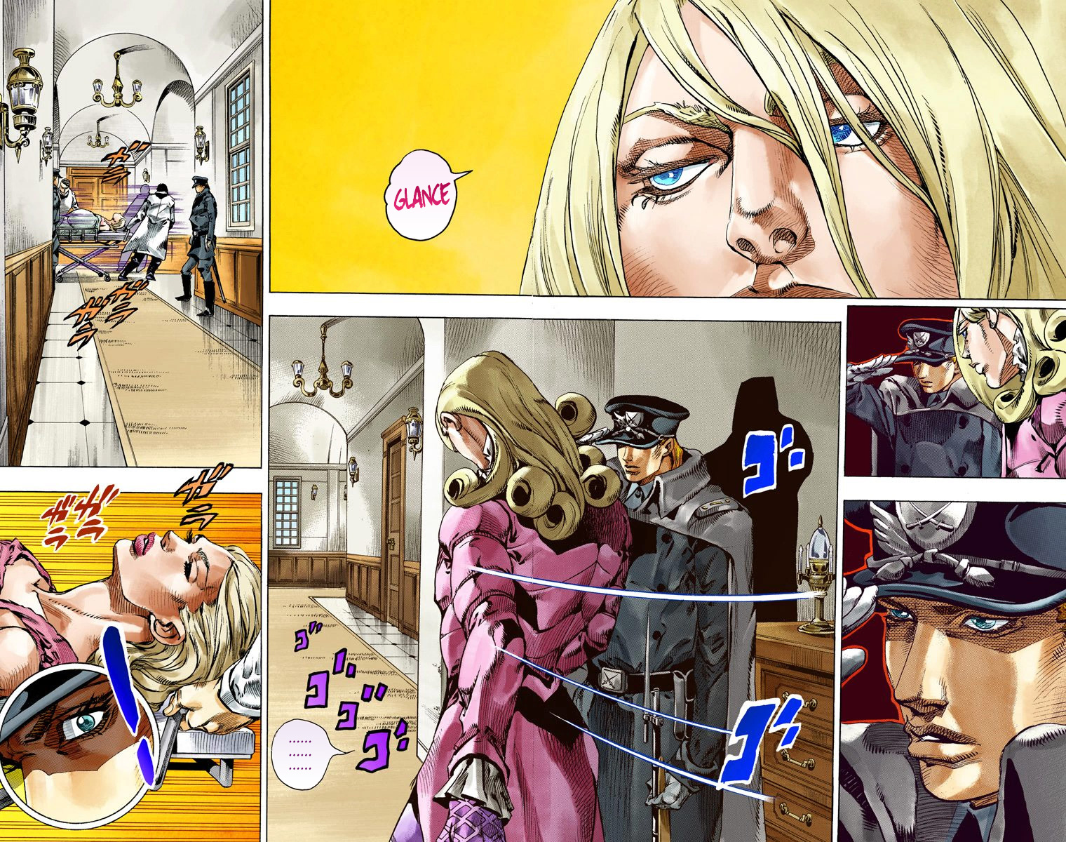 JoJo's Bizarre Adventure Steel Ball Run Colored Manga