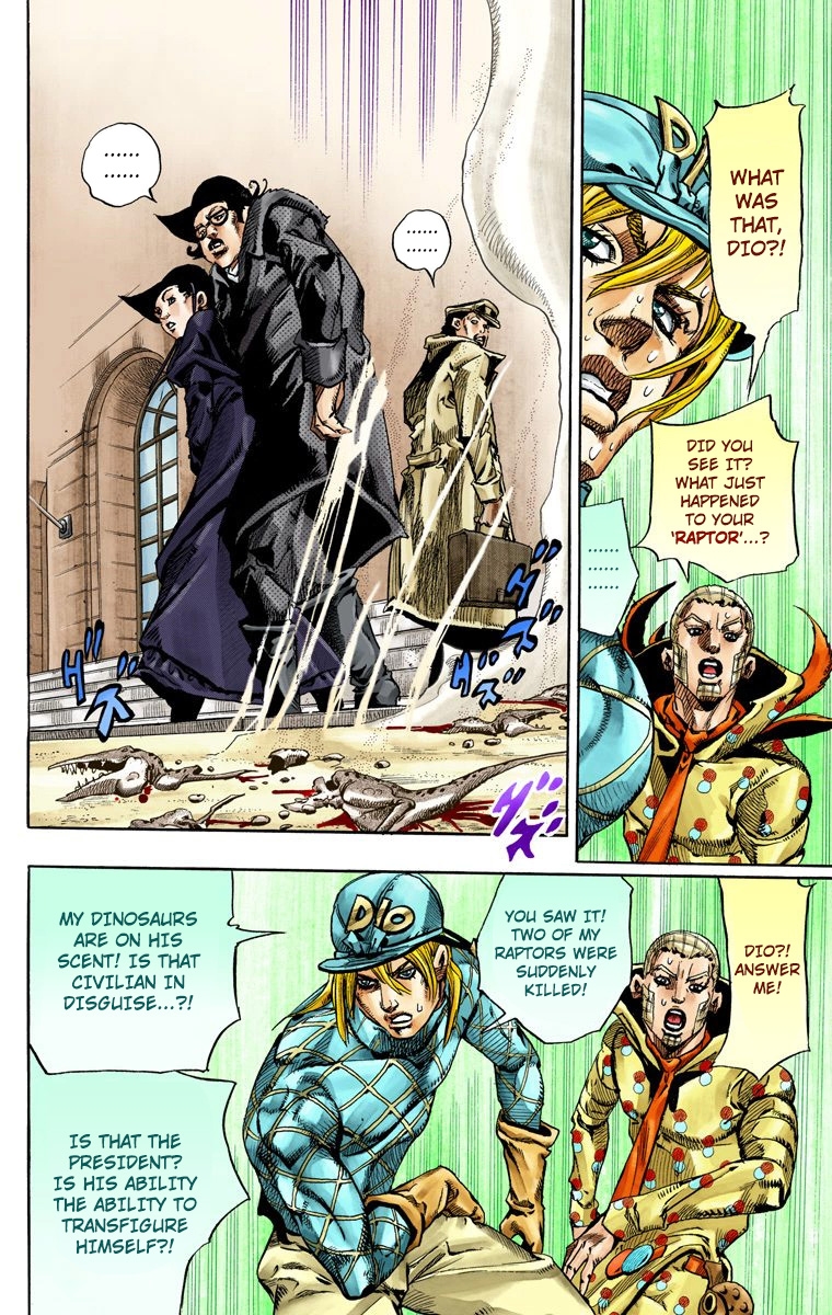 JoJo's Bizarre Adventure Steel Ball Run Colored Manga