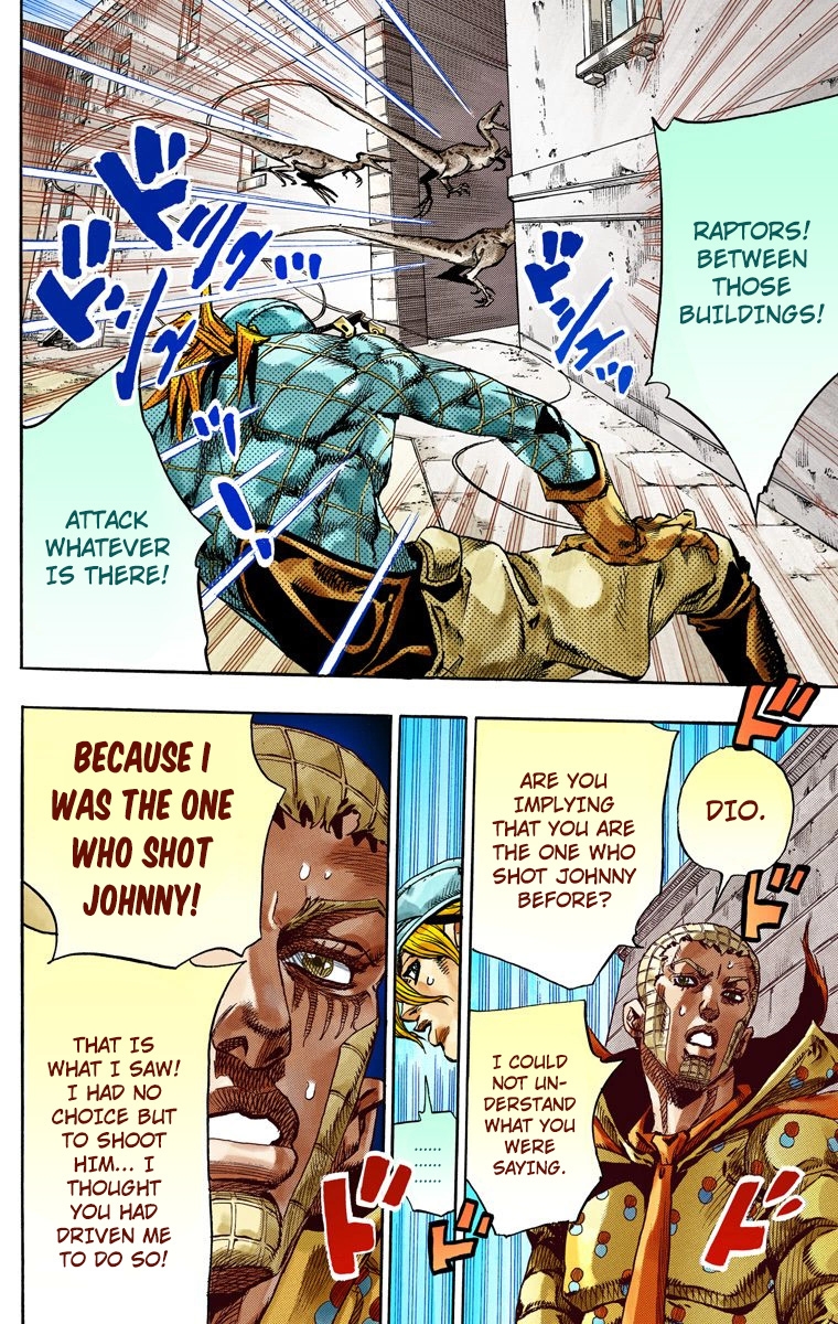 JoJo's Bizarre Adventure Steel Ball Run Colored Manga