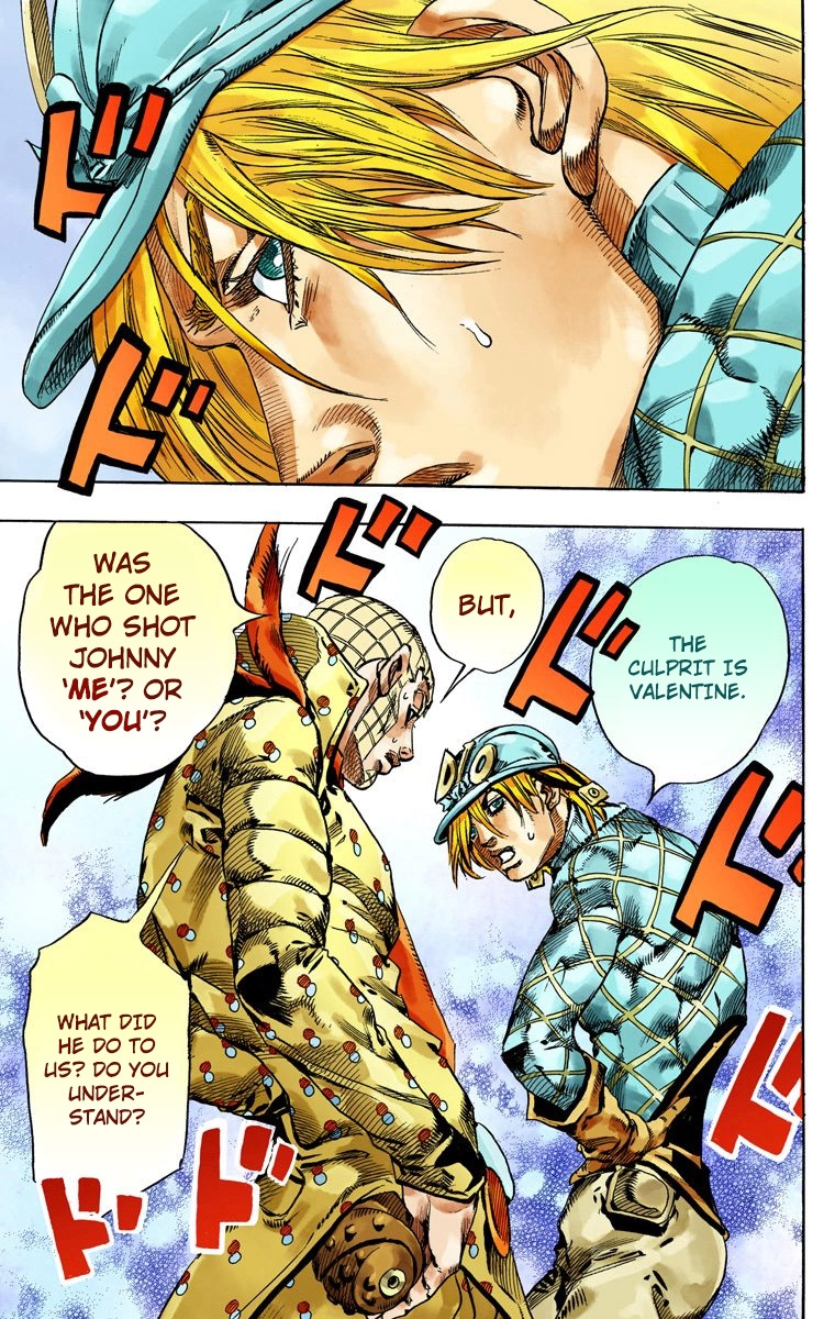 JoJo's Bizarre Adventure Steel Ball Run Colored Manga