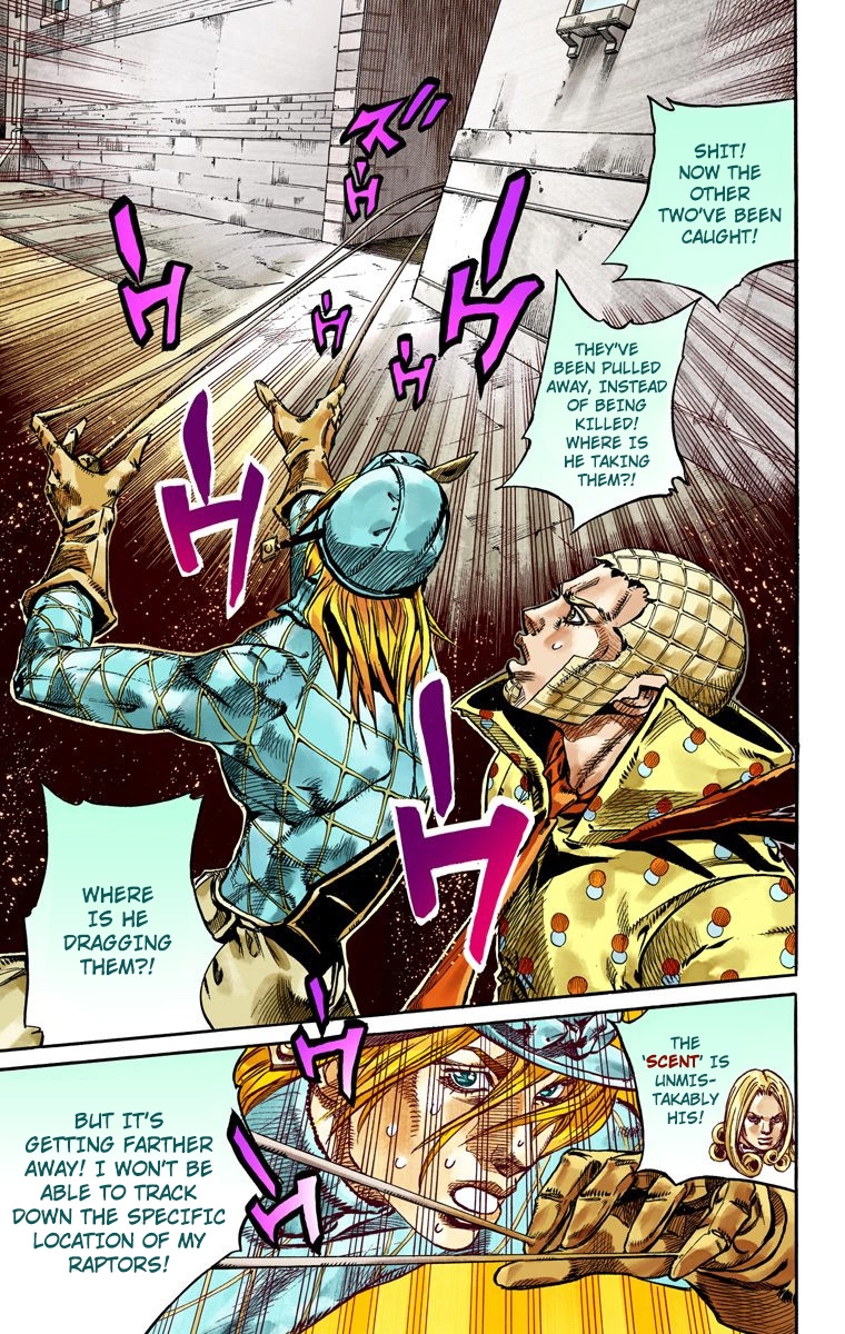 JoJo's Bizarre Adventure Steel Ball Run Colored Manga