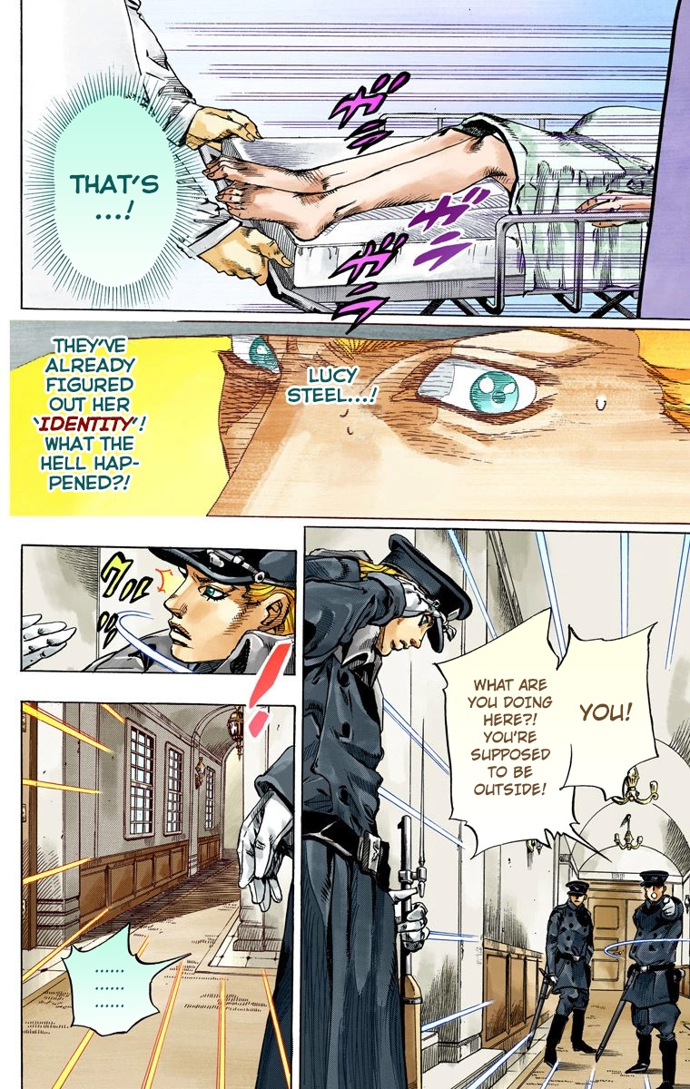 JoJo's Bizarre Adventure Steel Ball Run Colored Manga