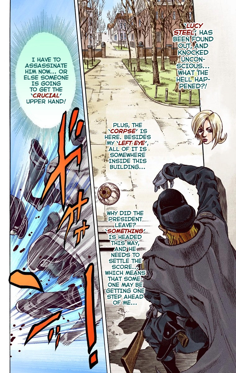 JoJo's Bizarre Adventure Steel Ball Run Colored Manga