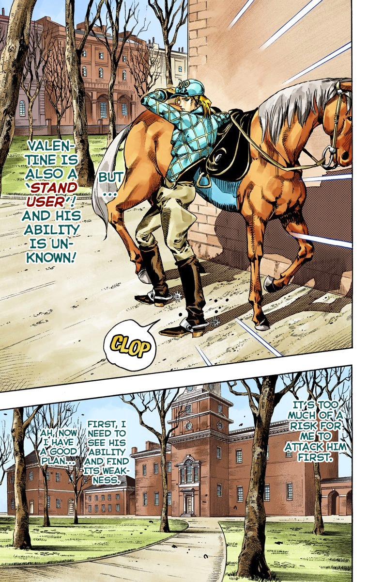 JoJo's Bizarre Adventure Steel Ball Run Colored Manga