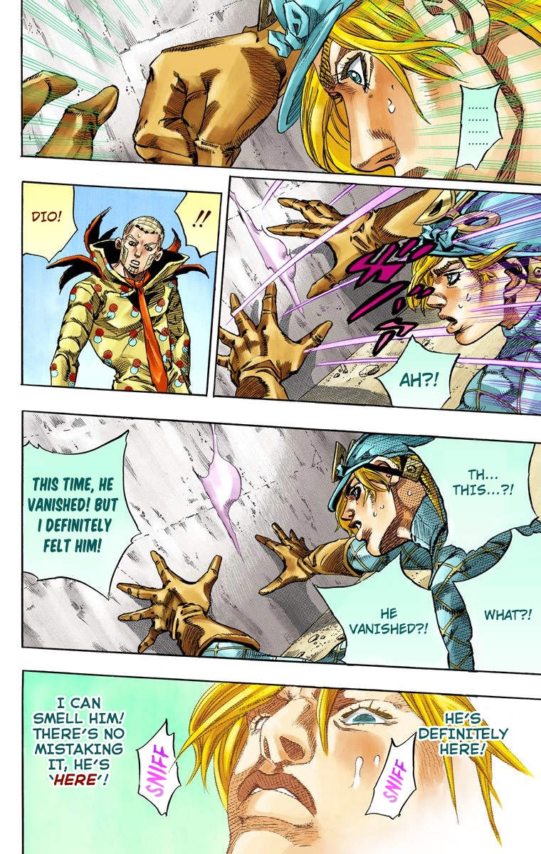 JoJo's Bizarre Adventure Steel Ball Run Colored Manga