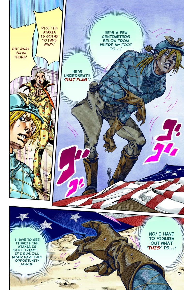 JoJo's Bizarre Adventure Steel Ball Run Colored Manga