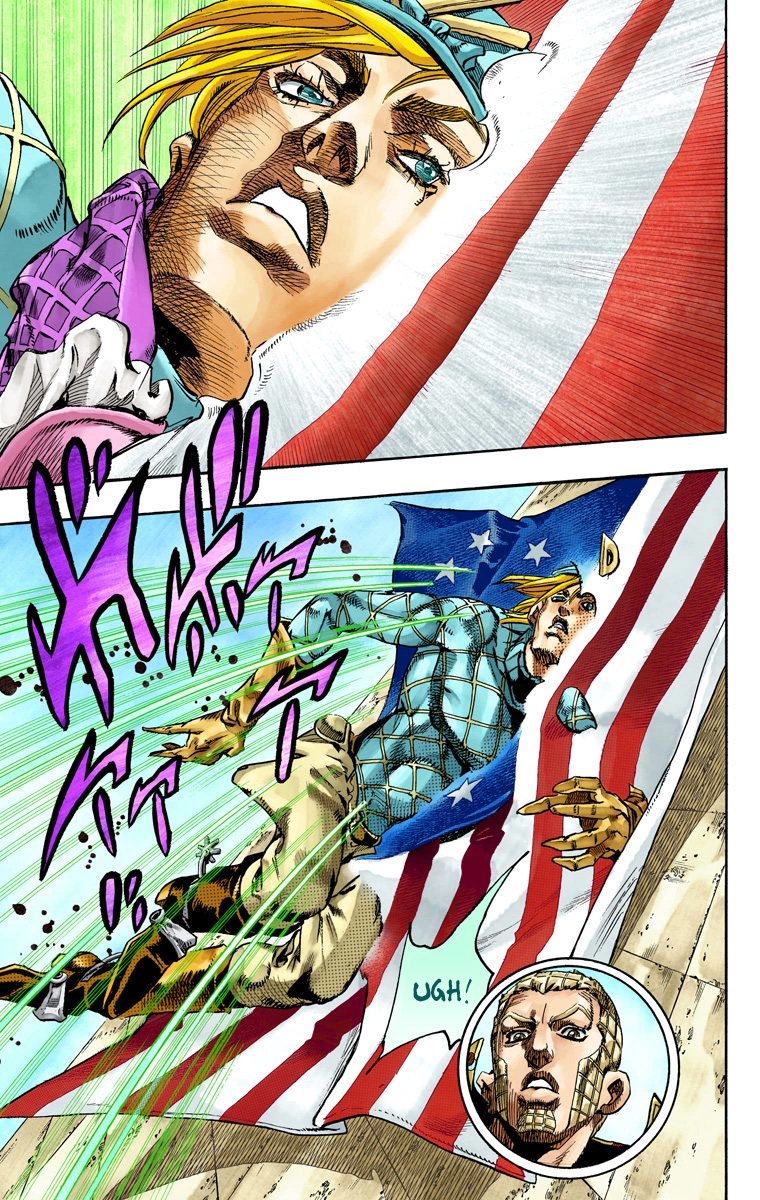 JoJo's Bizarre Adventure Steel Ball Run Colored Manga